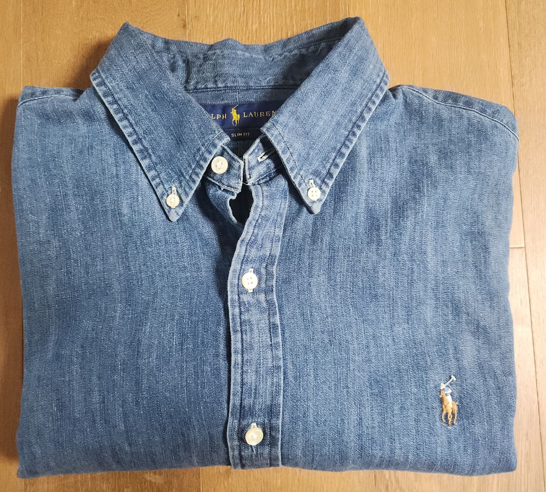 폴로 랄프로렌 데님셔츠(XL) 상품이미지2