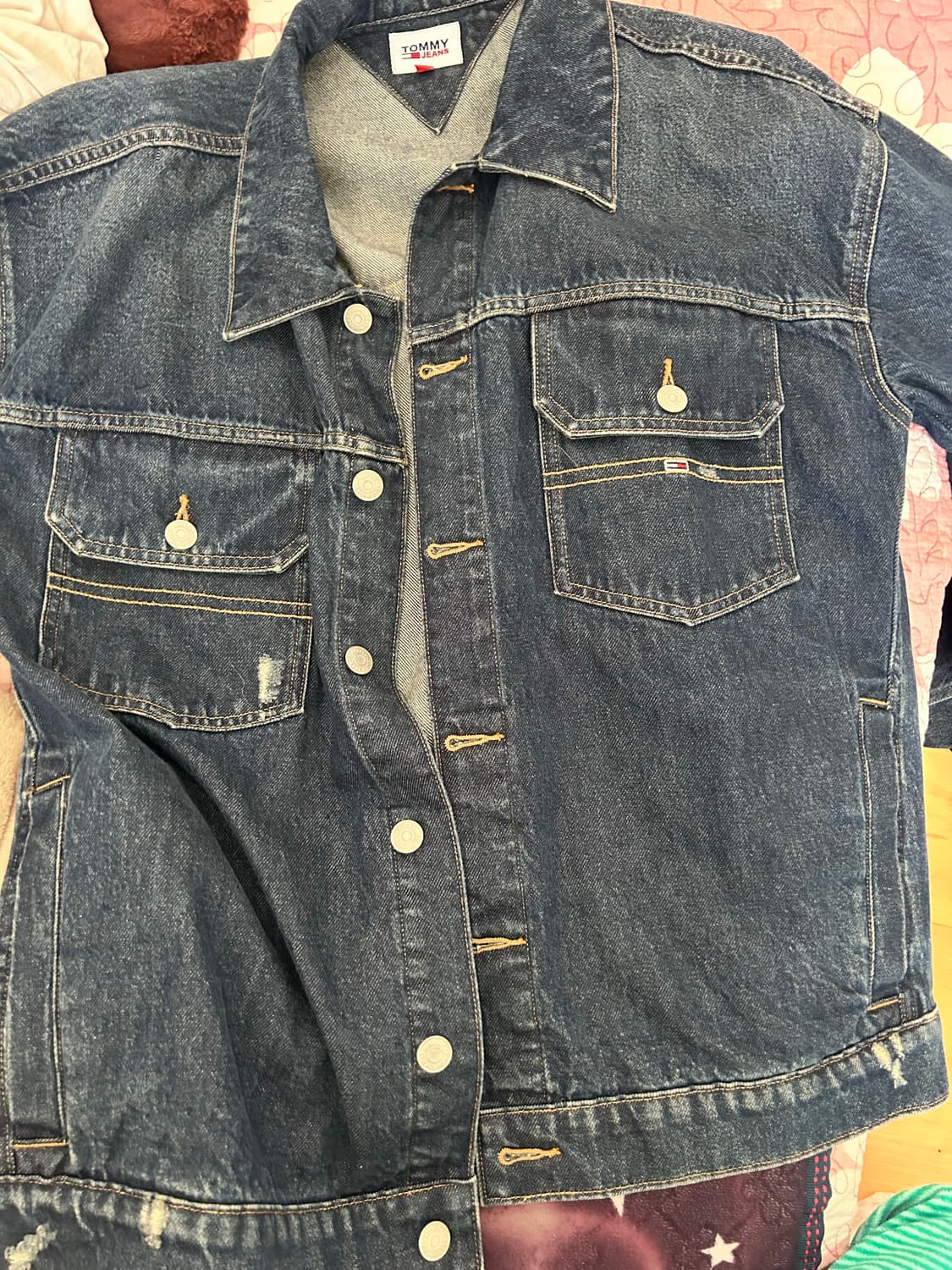 Tommy jeans 청자켓 상품이미지1