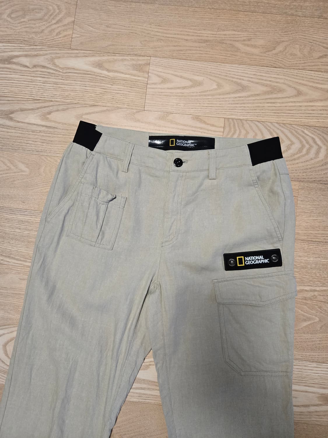 [70] 내셔널지오그래픽 여성 린넨 카고 바지 상품이미지2