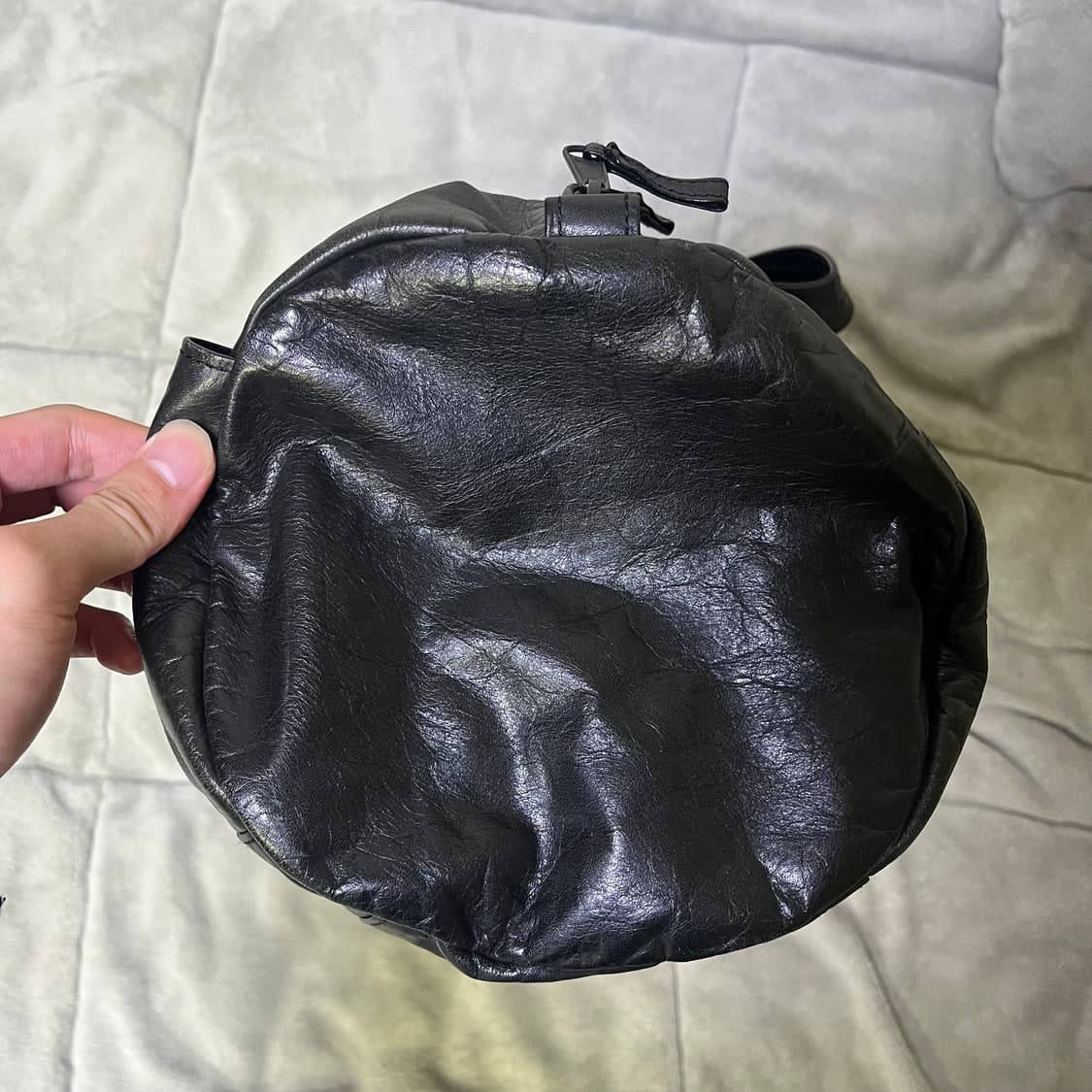 Porter 요시다 포터 레더 보스턴백 블랙 상품이미지4