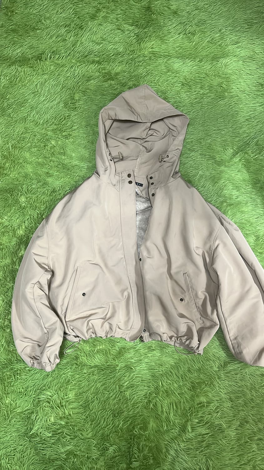 베이지 숏야상 내피탈부착 상품이미지1