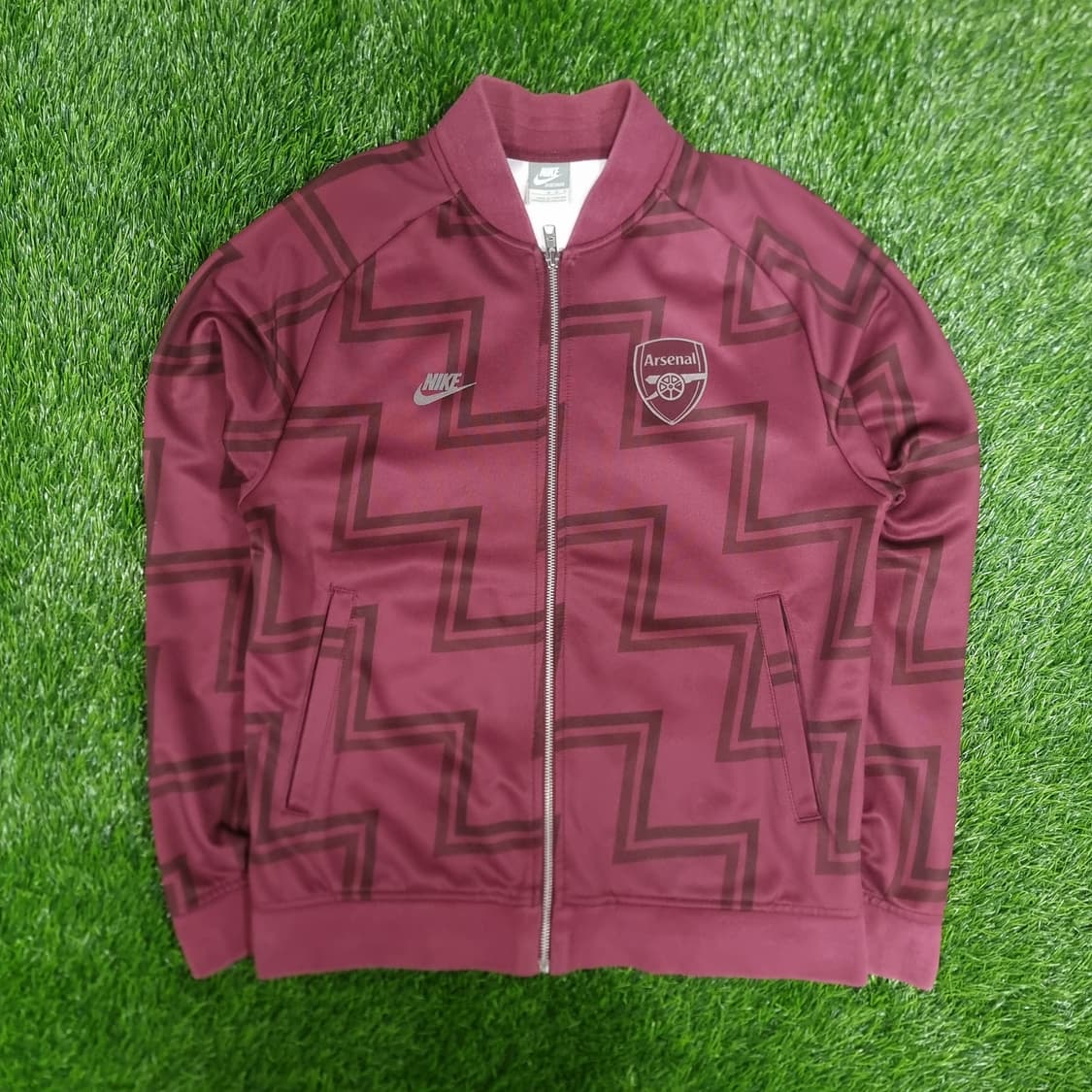 06-07시즌 아스날 나이키 버건디 져지 트랙탑 상품이미지3