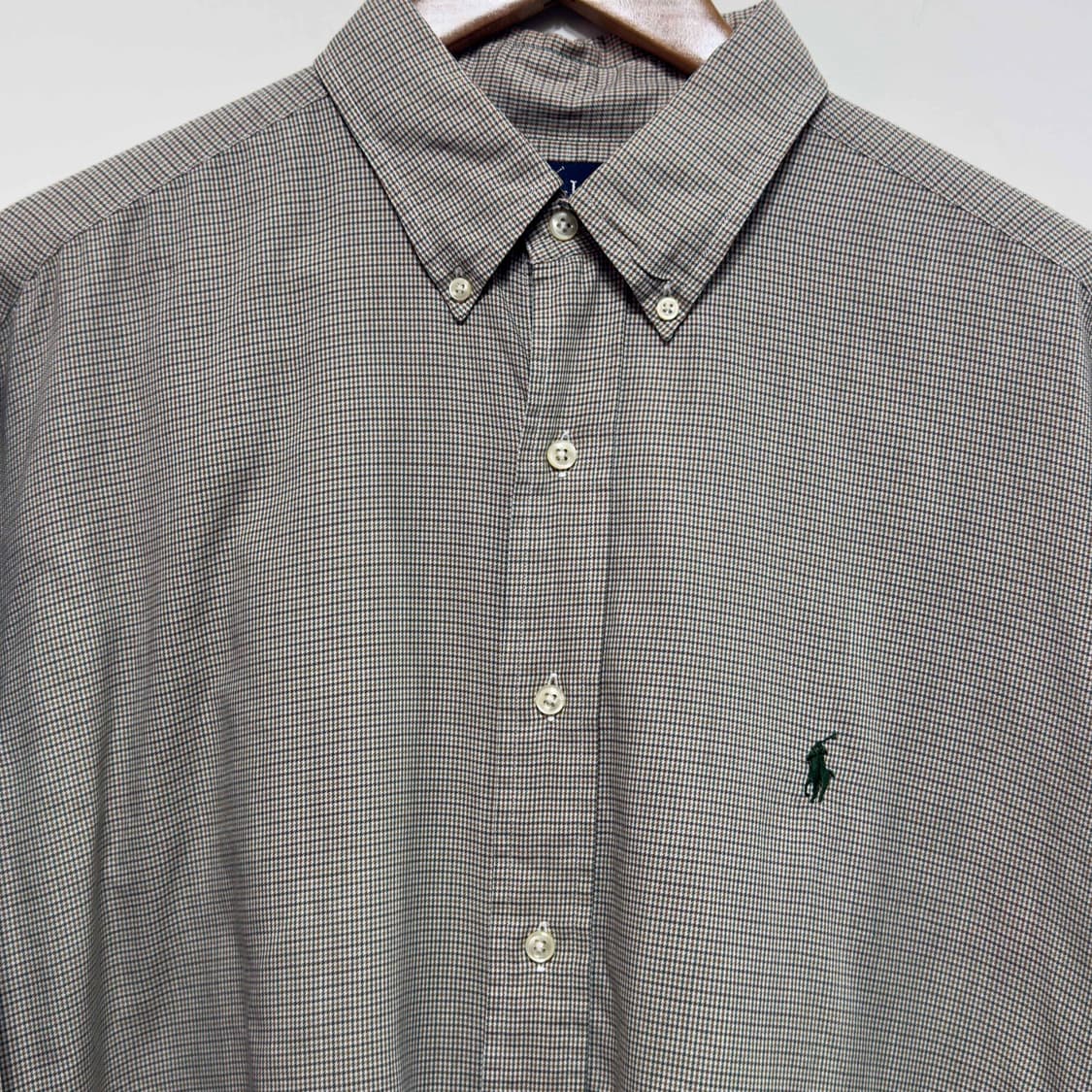 폴로 랄프로렌 야무스 깅엄체크 셔츠 상품이미지2