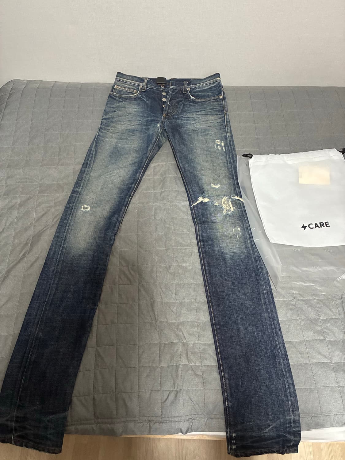 [27] 디올옴므 언더 마이트럭 데님 진 상품이미지1