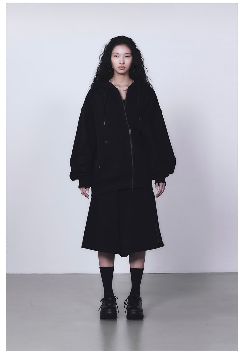 트리밍버드 Zipper Finishing Sweat 셋업 상품이미지1