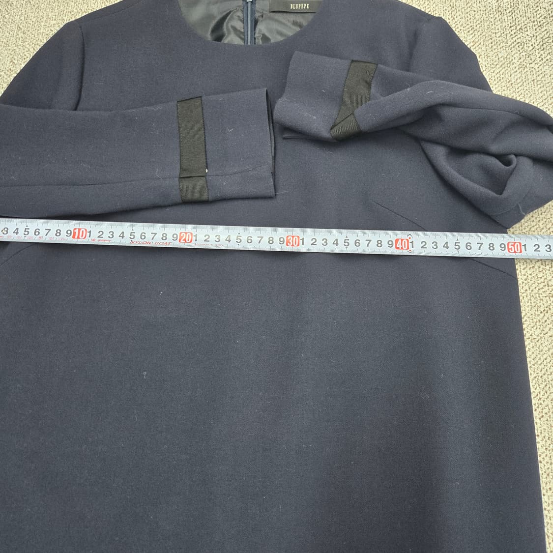 0826 블루페페 네이비 롱 슬리브 원피스 66 상품이미지7