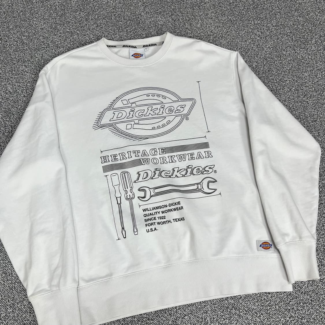 <디키즈 워크웨어 맨투맨> No.1407 상품이미지6