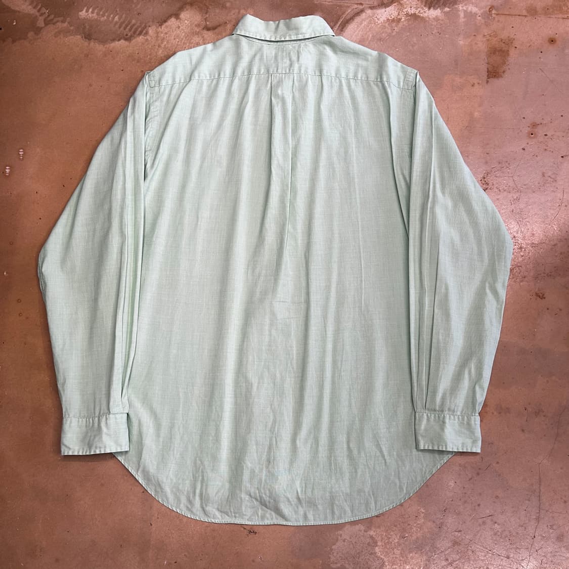 16/L 폴로랄프로렌 클래식핏 민트 코튼 셔츠 상품이미지3