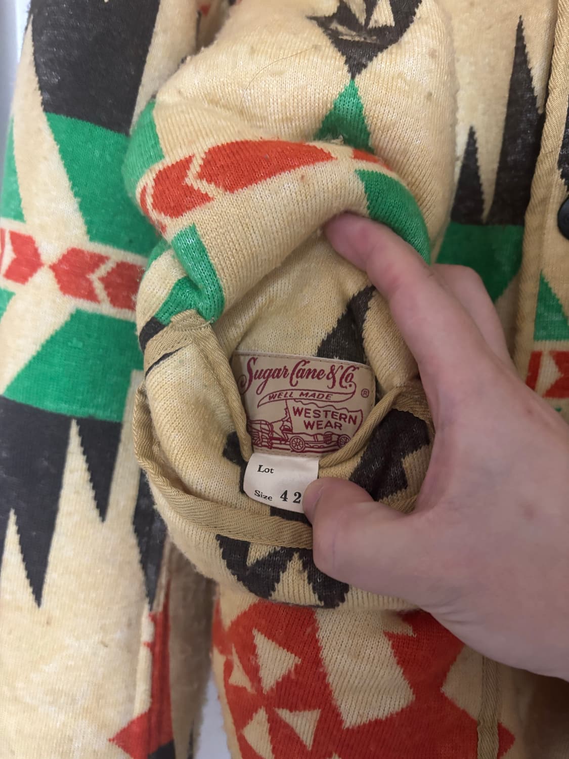 [42] 슈가케인 네이티브 아메리카 보아 플리스 상품이미지5