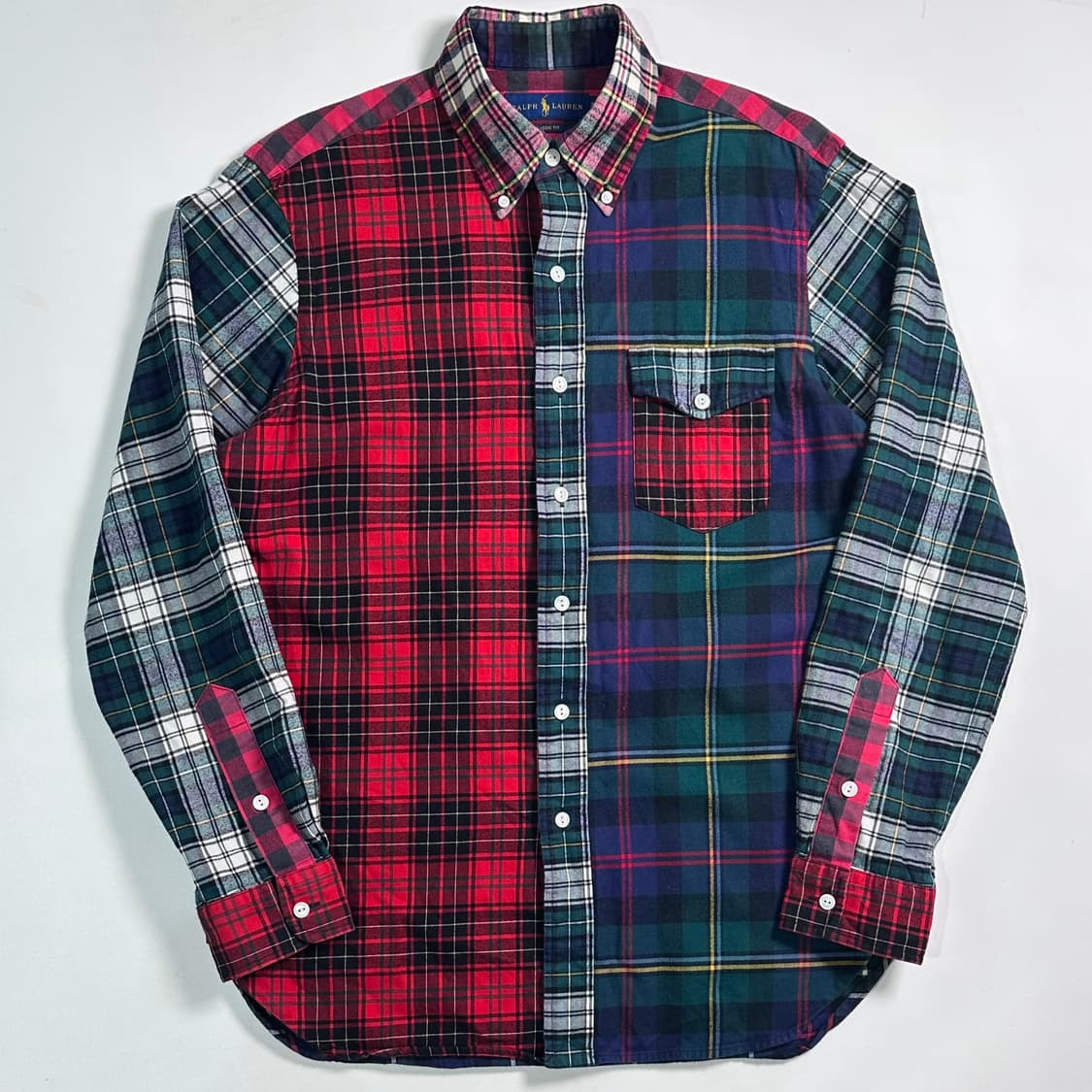 폴로 랄프로렌 패치워크 셔츠 상품이미지1