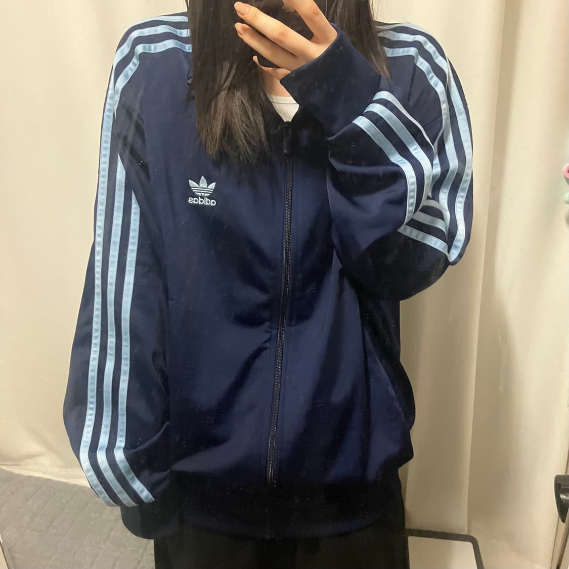 아디다스 남색/하늘색 져지 상품이미지1