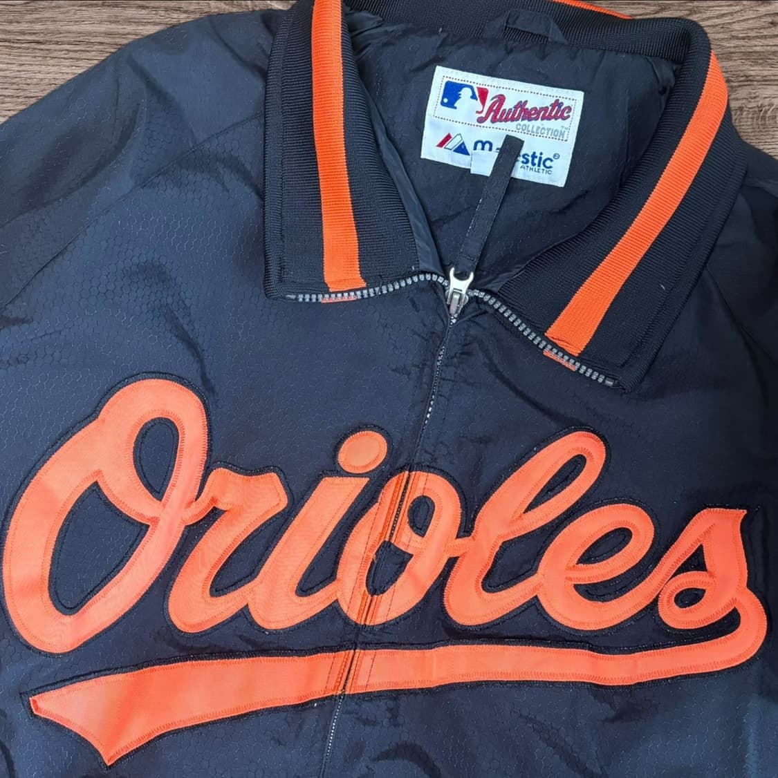 Majestic Baltimore Orioles Bomber Jacket 상품이미지2
