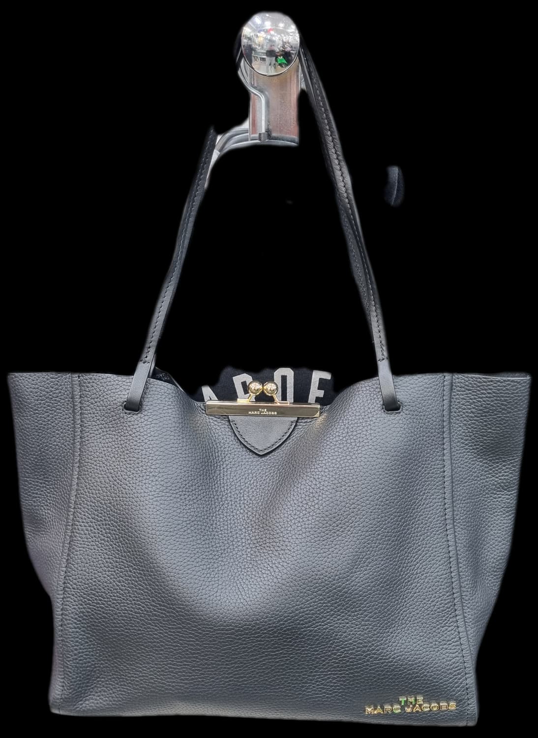 마크 제이콥스 블랙 가죽 토트백 상품이미지1