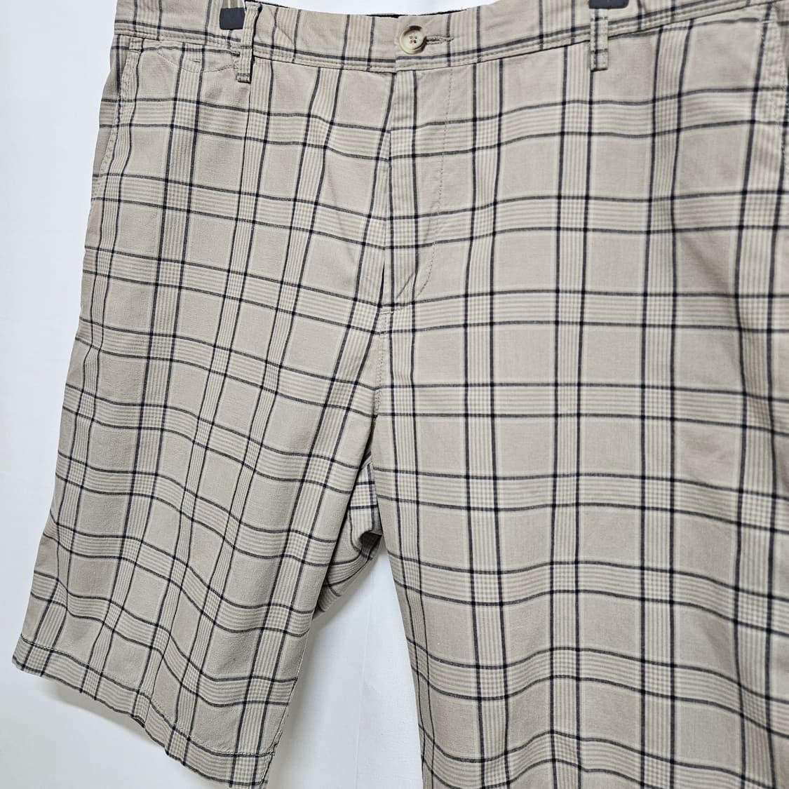 헨리코튼 골프 체크 반바지 38 상품이미지2