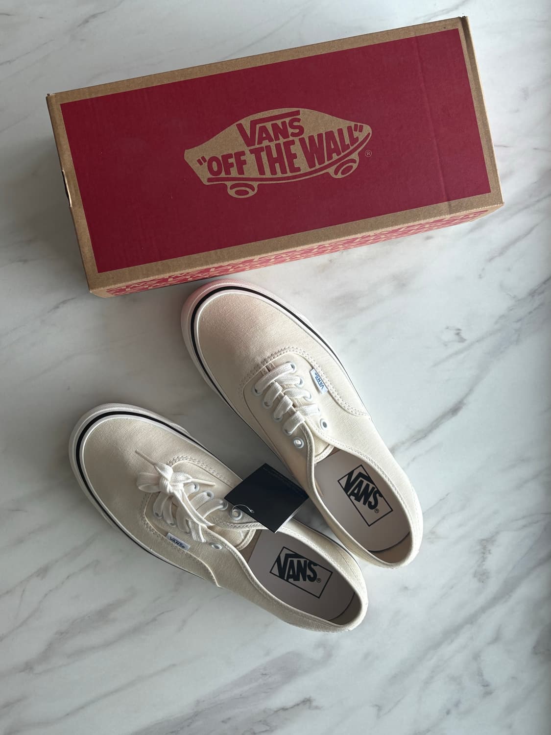  VANS 반스 에너하임 애너하임 어센틱 아이보리 270 미착용 새상품  상품이미지1