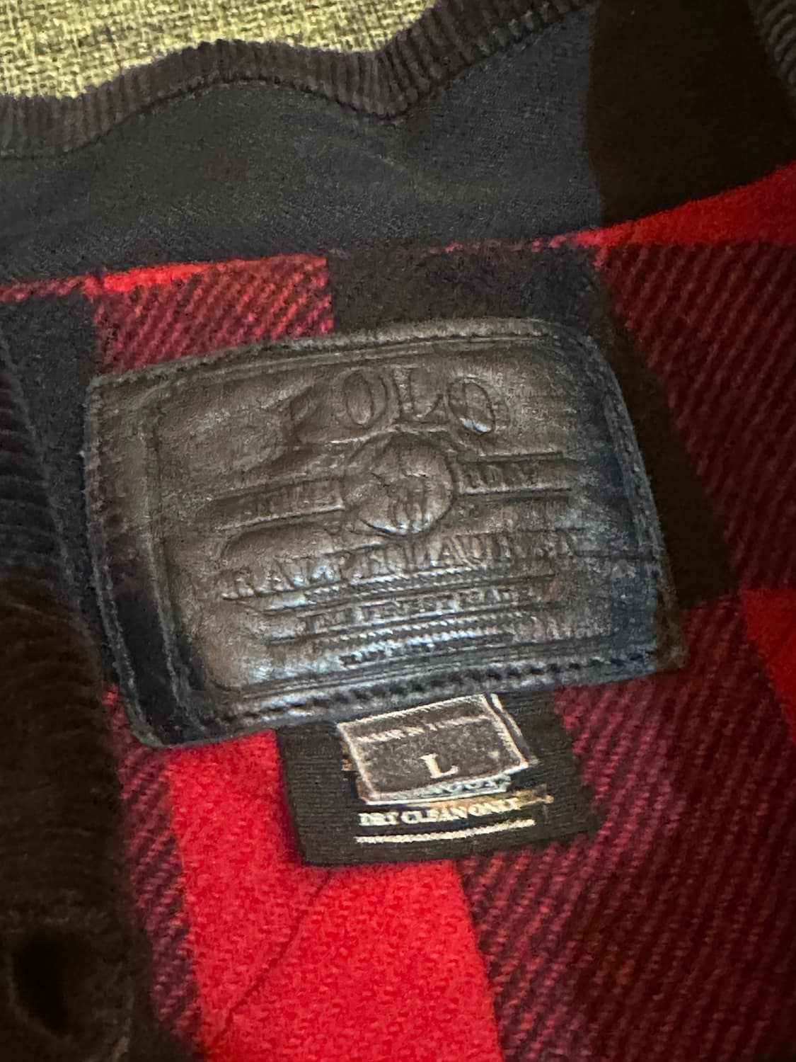 폴로 랄프로렌 디스트레스트 보로 워크 초어자켓 상품이미지2