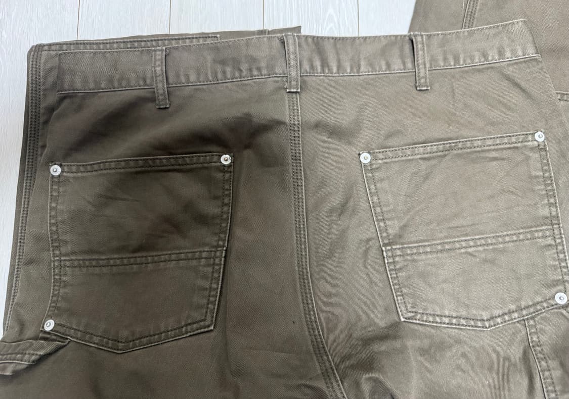 라스탯츠 더블니 올리브 팬츠 상품이미지4