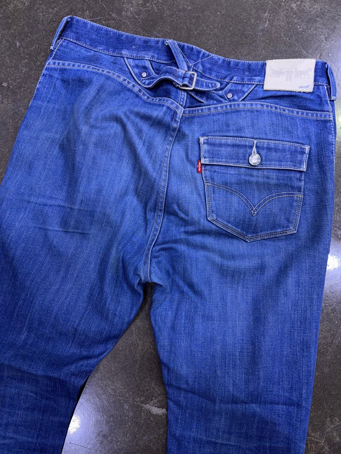 리바이스 모던 오리지널 빈티지 버튼플라이 데님팬츠 32 상품이미지8