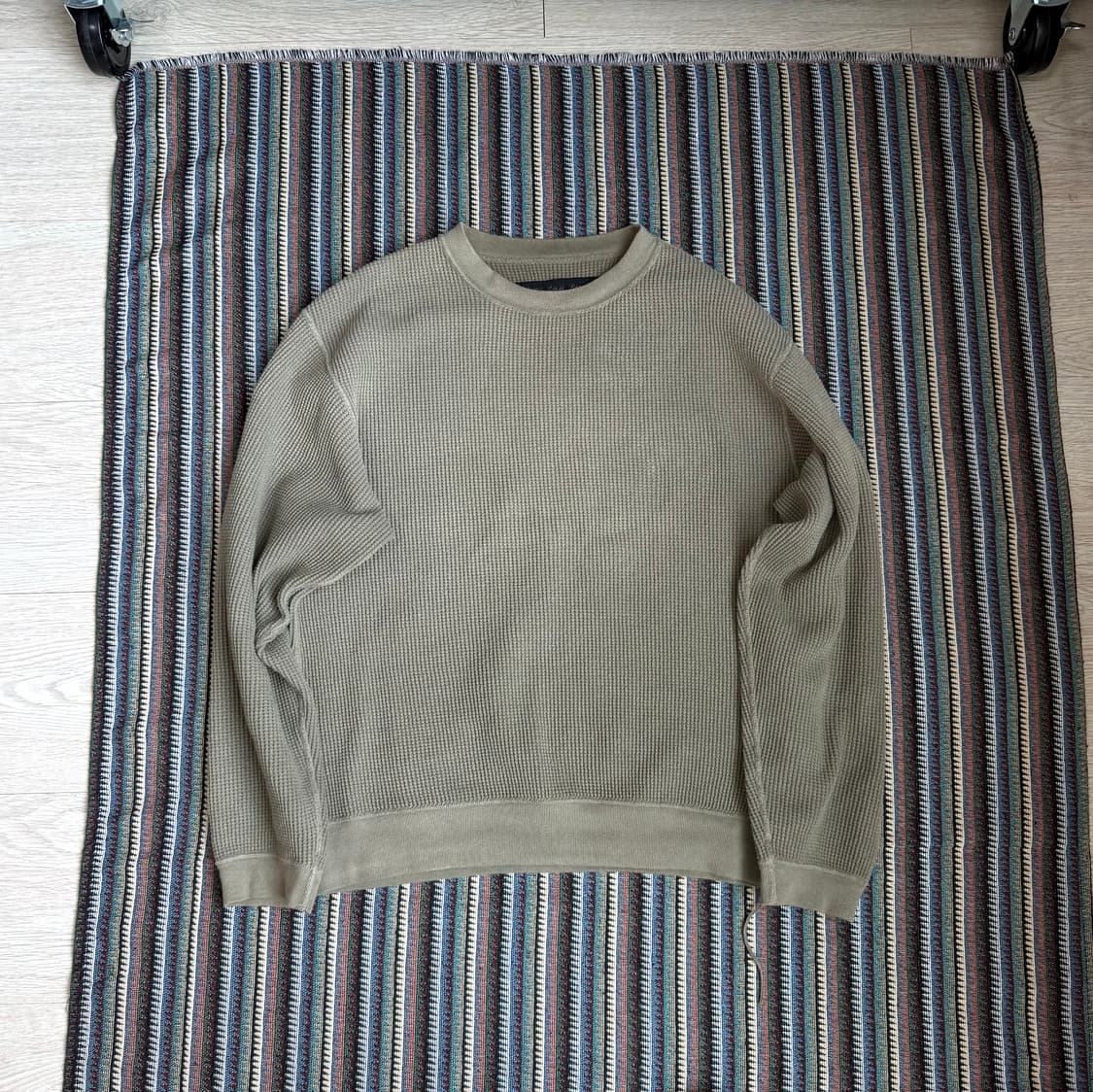 캐피탈 에코 와플 맨투맨 상품이미지3