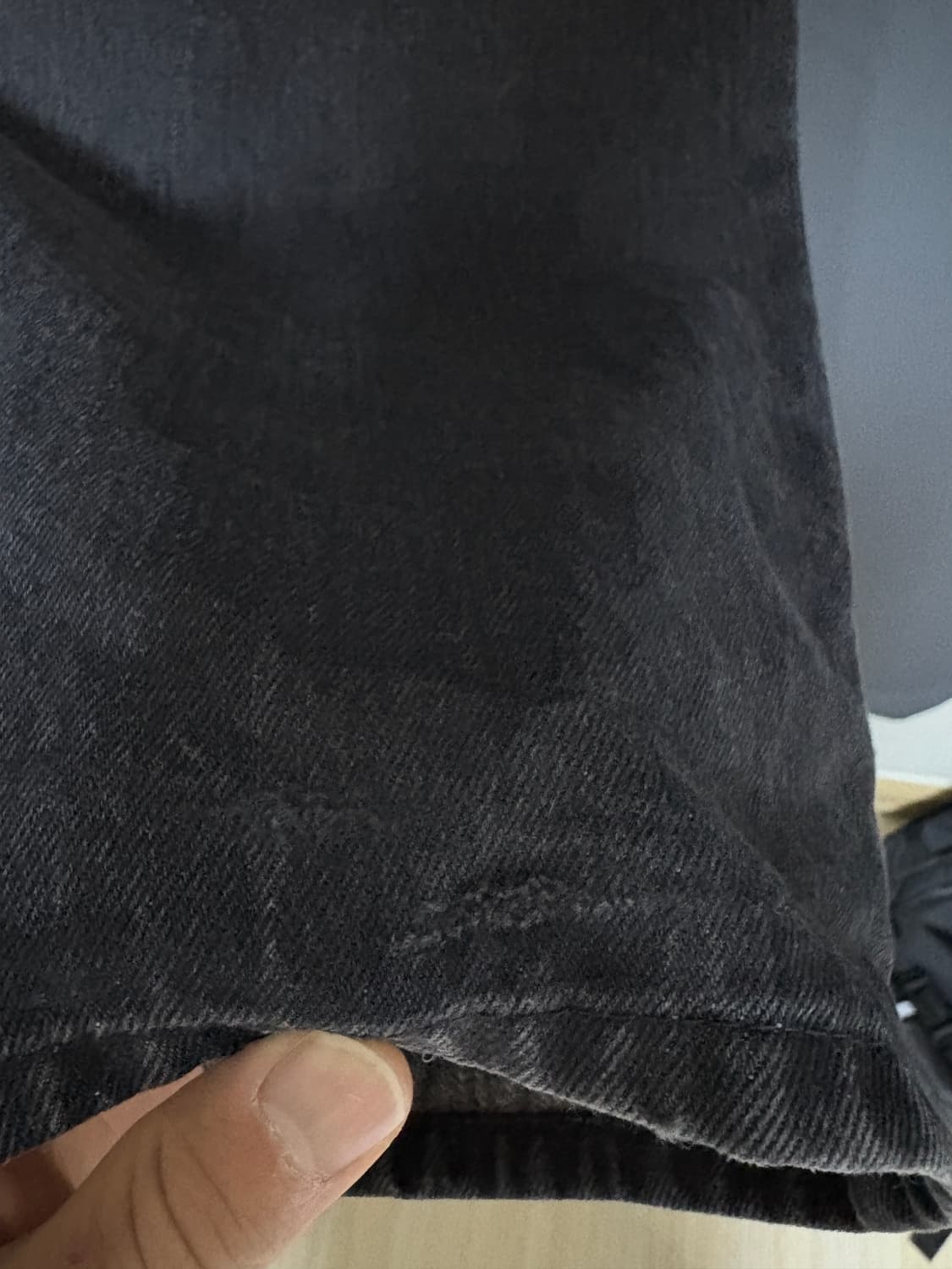 아모멘토 드로우스트링 데님팬츠 상품이미지3