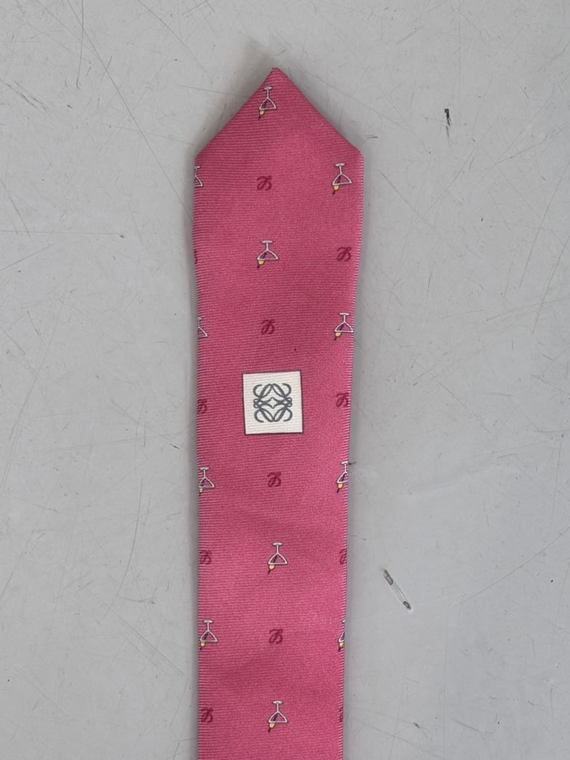 Vintage Loewe Silk Necktie 상품이미지3