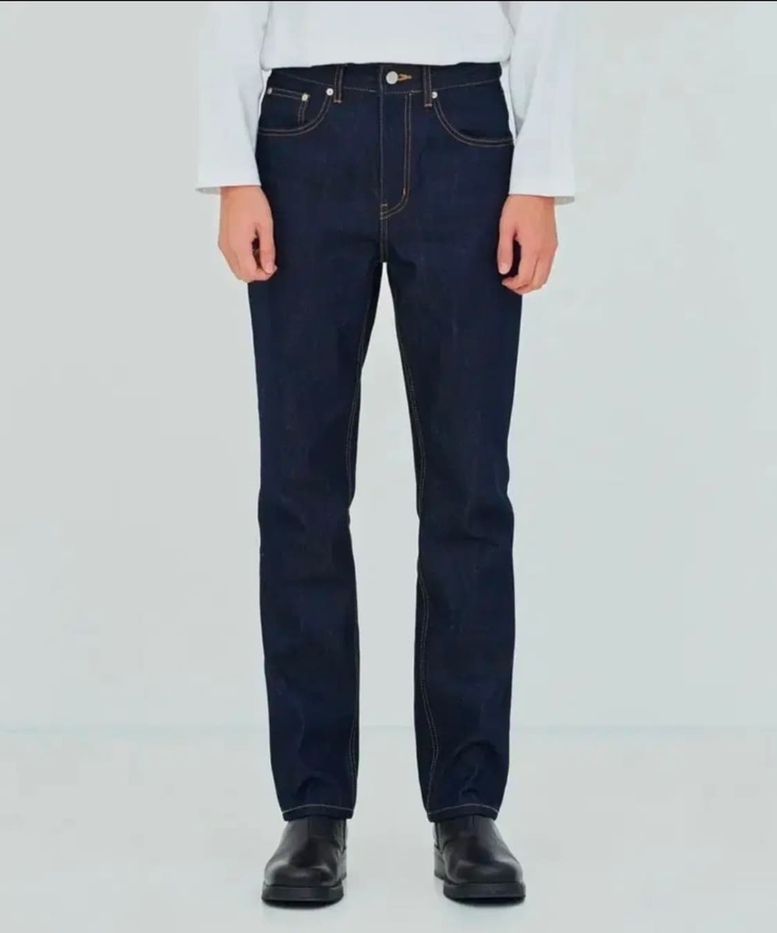 페이탈리즘 #0214 Moderation indigo straight 상품이미지1