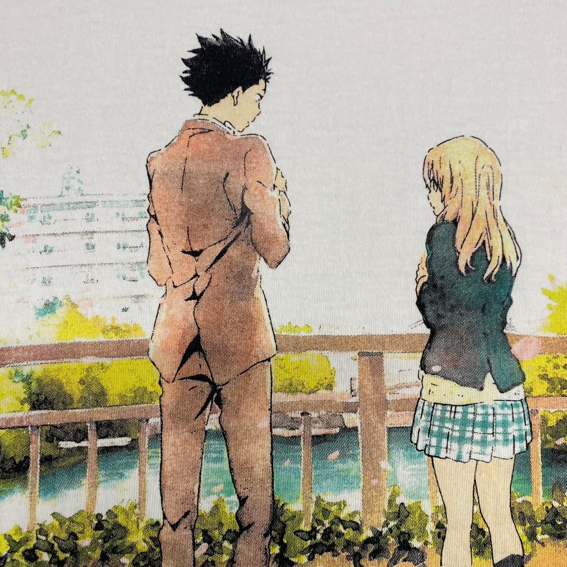 목소리의형태 부틀렉 애니메이션 티셔츠 상품이미지5