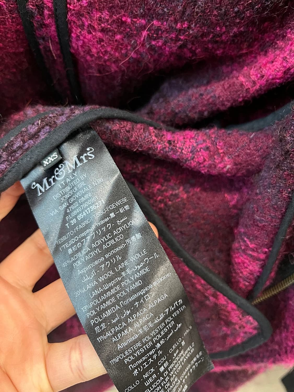 여) 미스터앤미세스퍼 헤비퍼 니트코트  상품이미지10