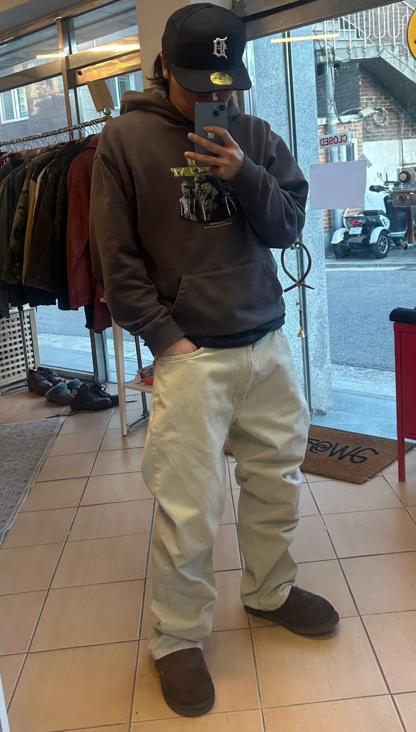 00‘s 리바이스505 크림진 38(36)in 상품이미지7