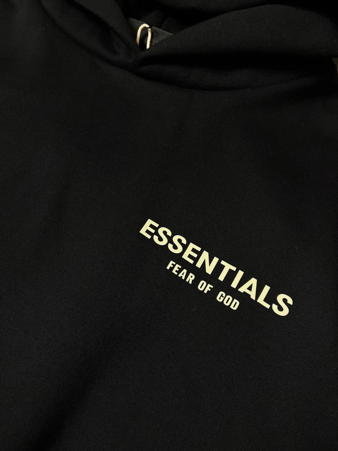 에센셜 피어오브갓 헤비코튼 백로고 오버 후드티 PN8823 상품이미지6