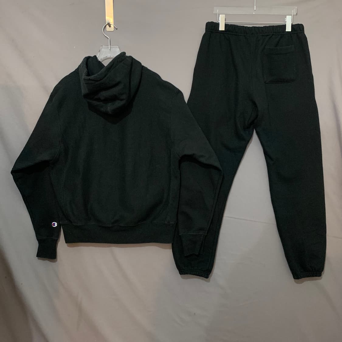 XL 챔피온 리버스위브 C로고 12oz 기모 후드티 조거팬츠 셋업 상품이미지2