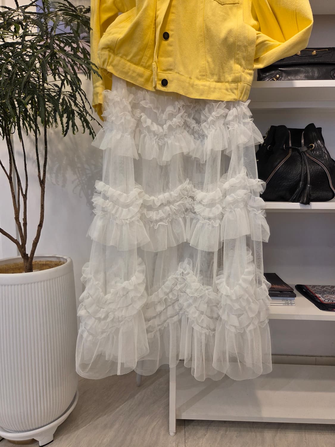 옐로 코튼 자켓 상품이미지3