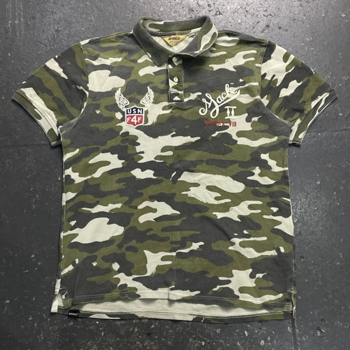 105 아비렉스 SEA WOLF 카모 카라티  상품이미지1