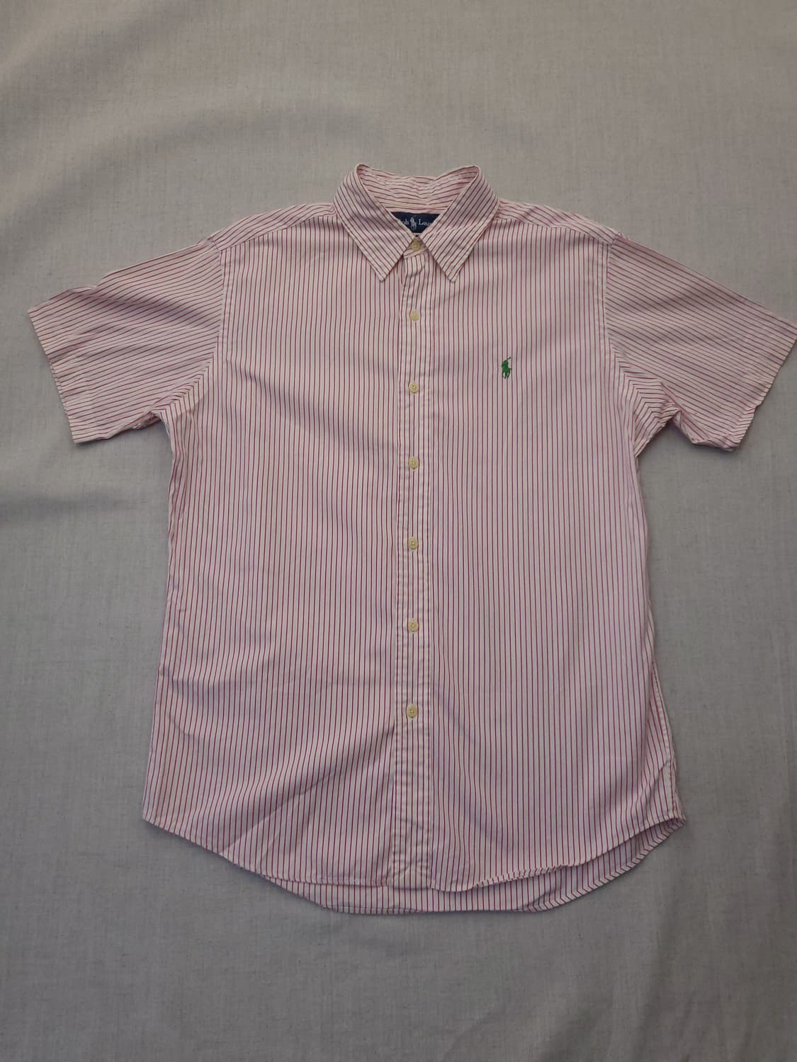 폴로 랄프로렌 스트라이프 반팔 셔츠 L 상품이미지1