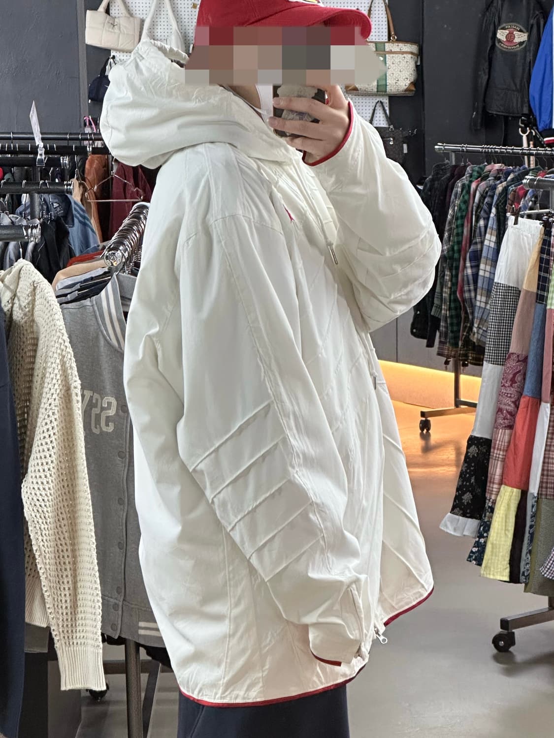 🔥조던 점프맨 윈드브레이커 자켓 (화이트)🔥 상품이미지2