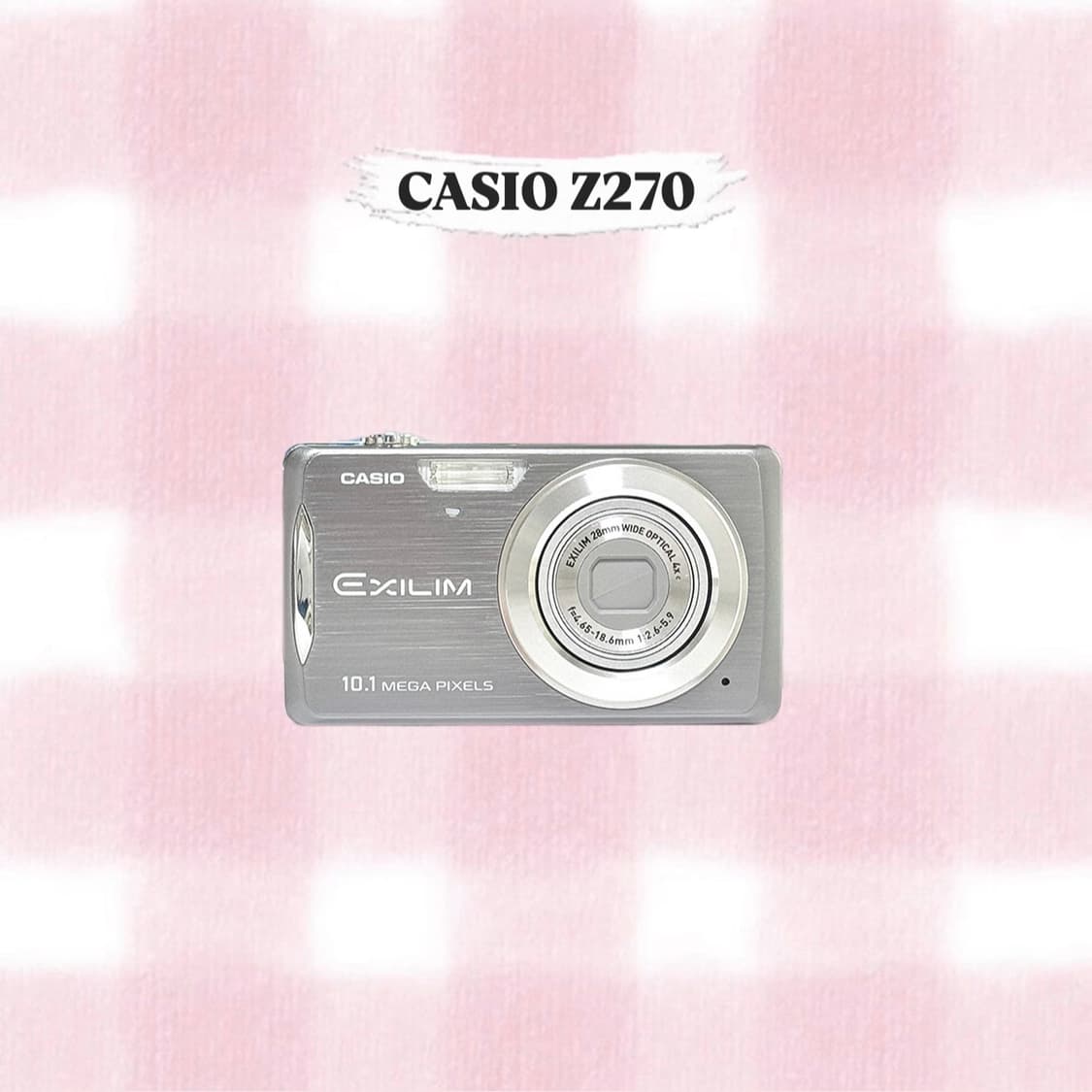 카시오 엑슬림 Z270 실버 빈티지디카 상품이미지1