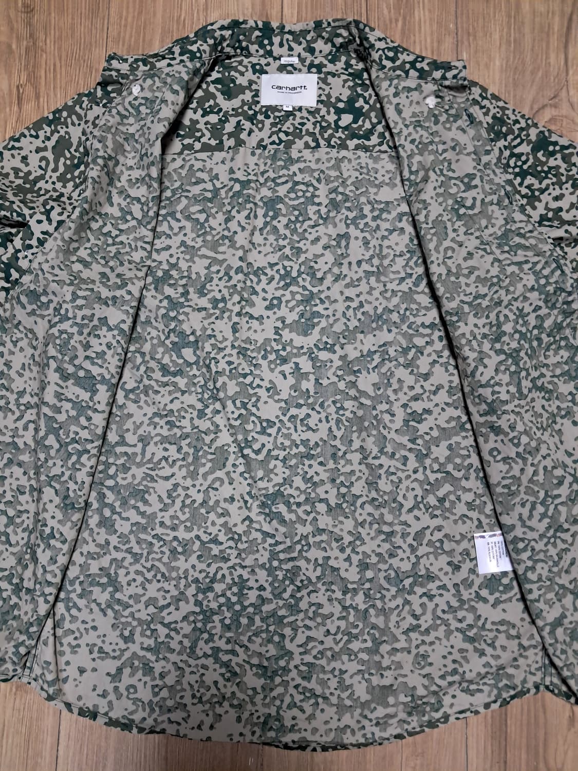 칼하트 여성 카모 셔츠 M 상품이미지6