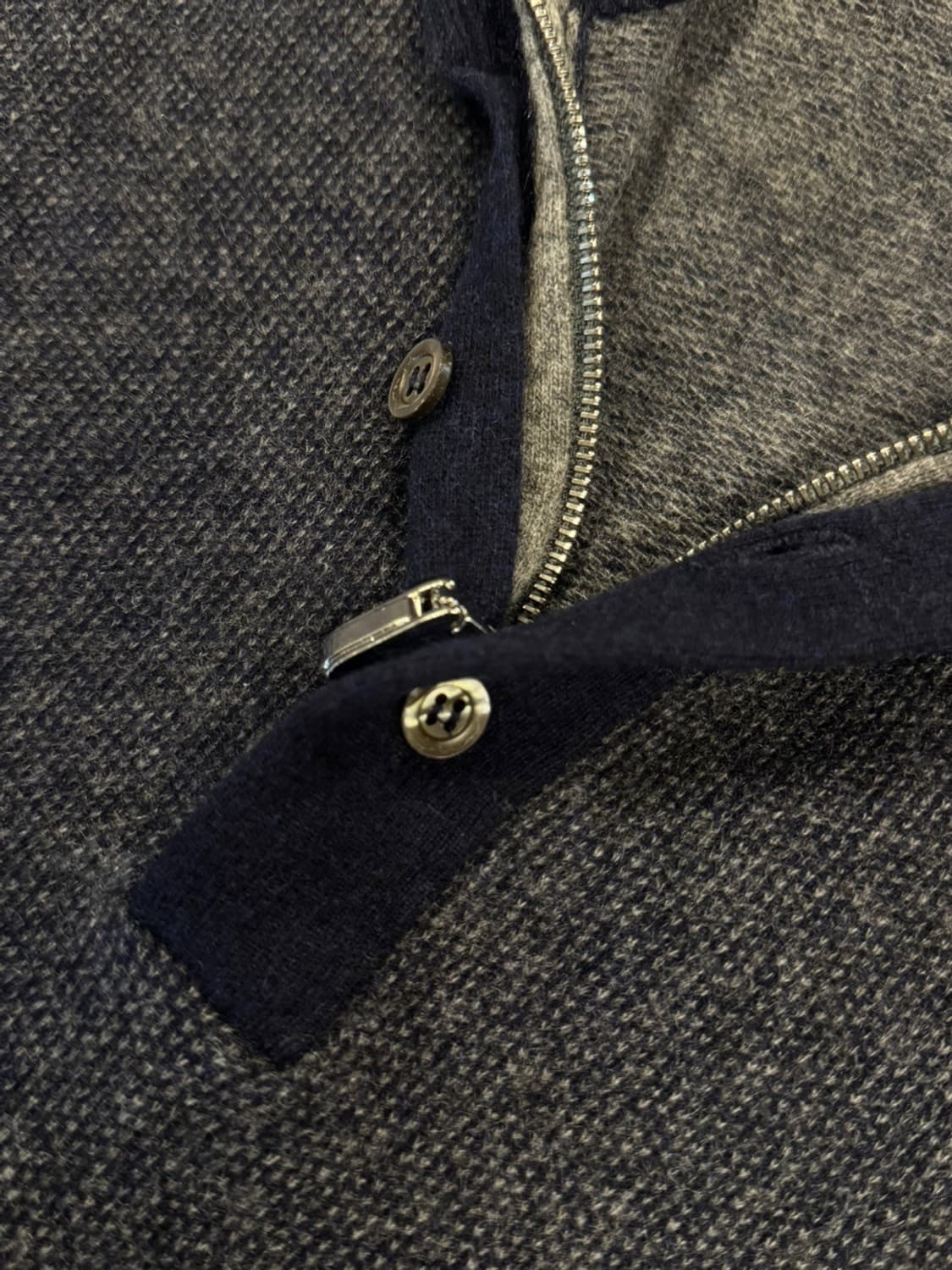 에르메네질도 제냐 짚업 니트 100 상품이미지9