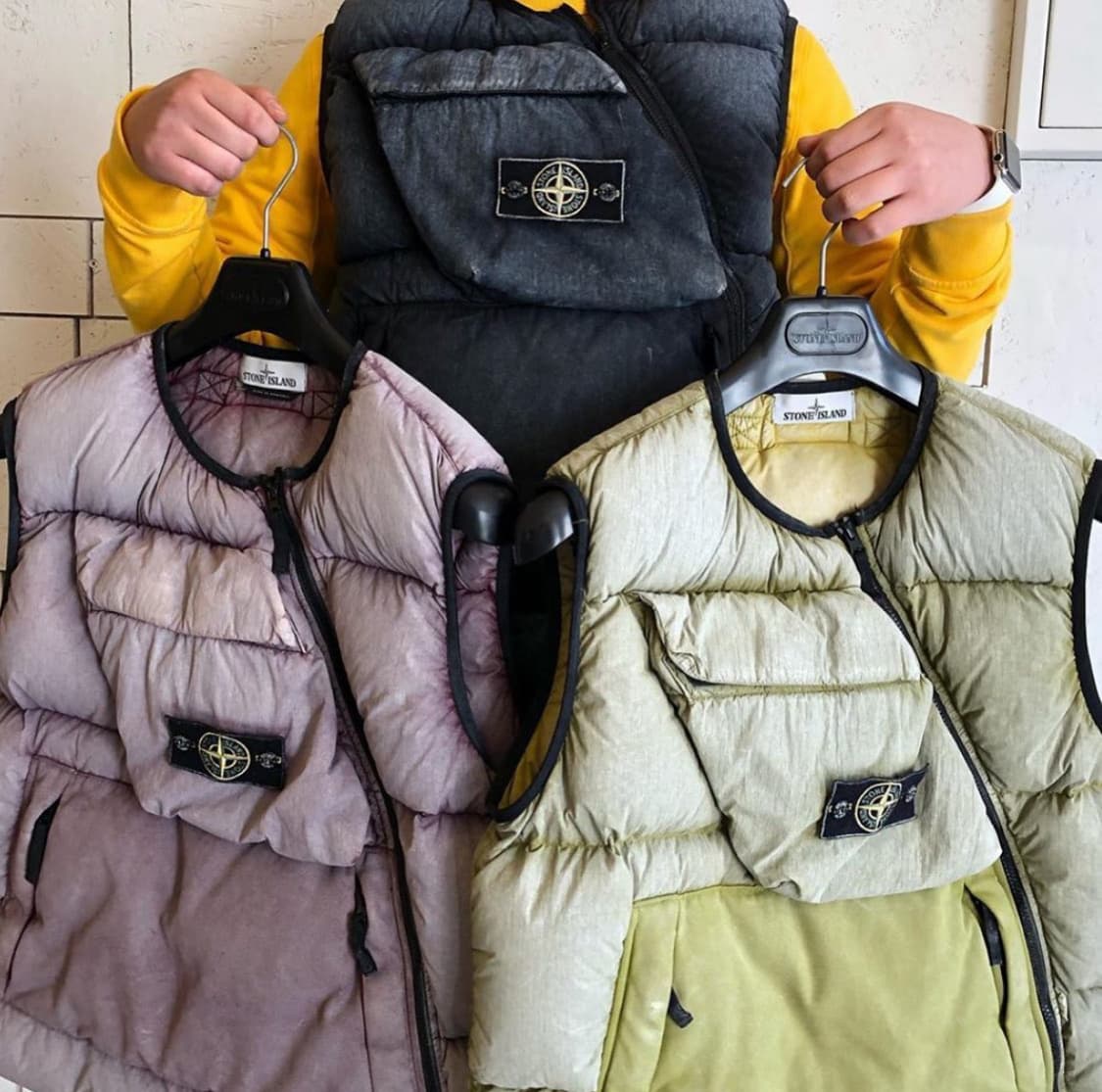 스톤아일랜드 텔라 프로스트 조끼 패딩 S(95-100) 상품이미지6