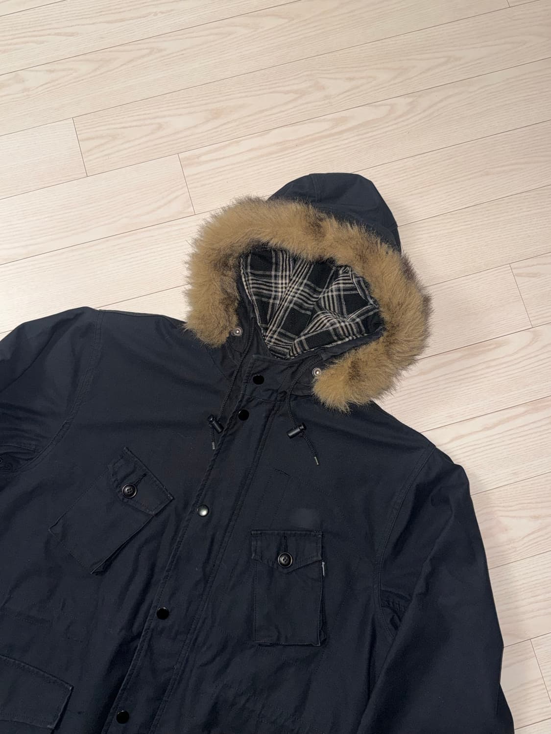 07FW 슈프림 퍼 후드 필드자켓 상품이미지2