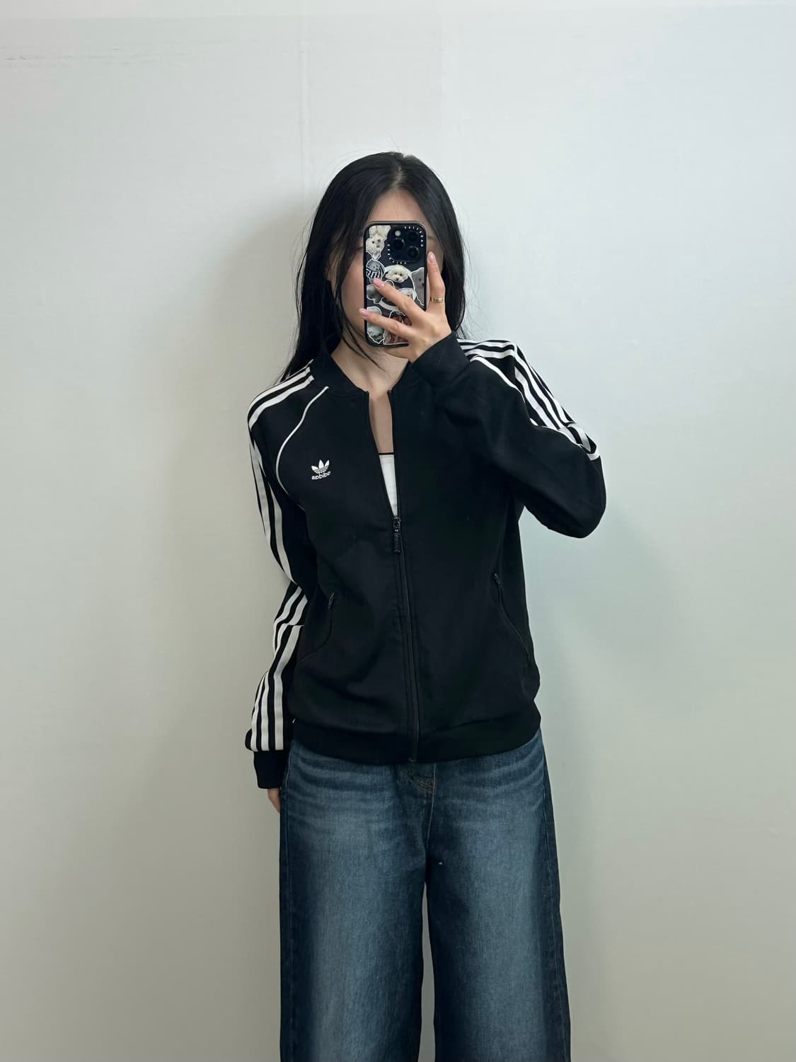 아디다스 유로파 블랙 사이드라인 트랙탑 져지 상품이미지1