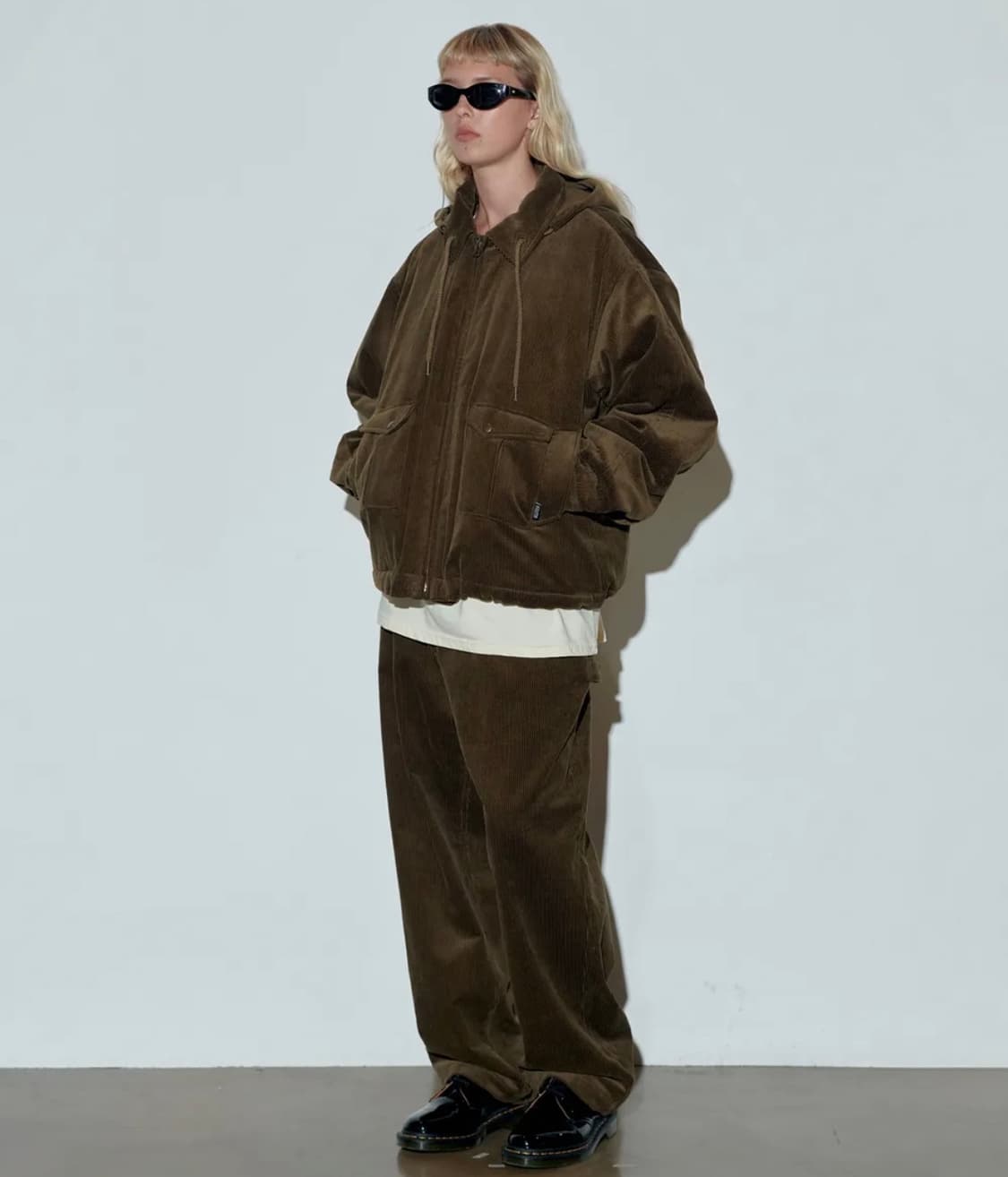 Classic Corduroy Down Parka Brown 상품이미지3