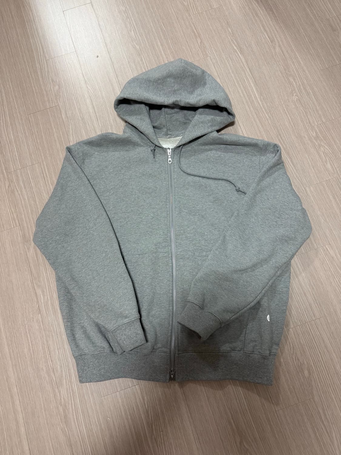 [5] 브라운야드 밸런스 스웨트 후드 집업 그레이 상품이미지3