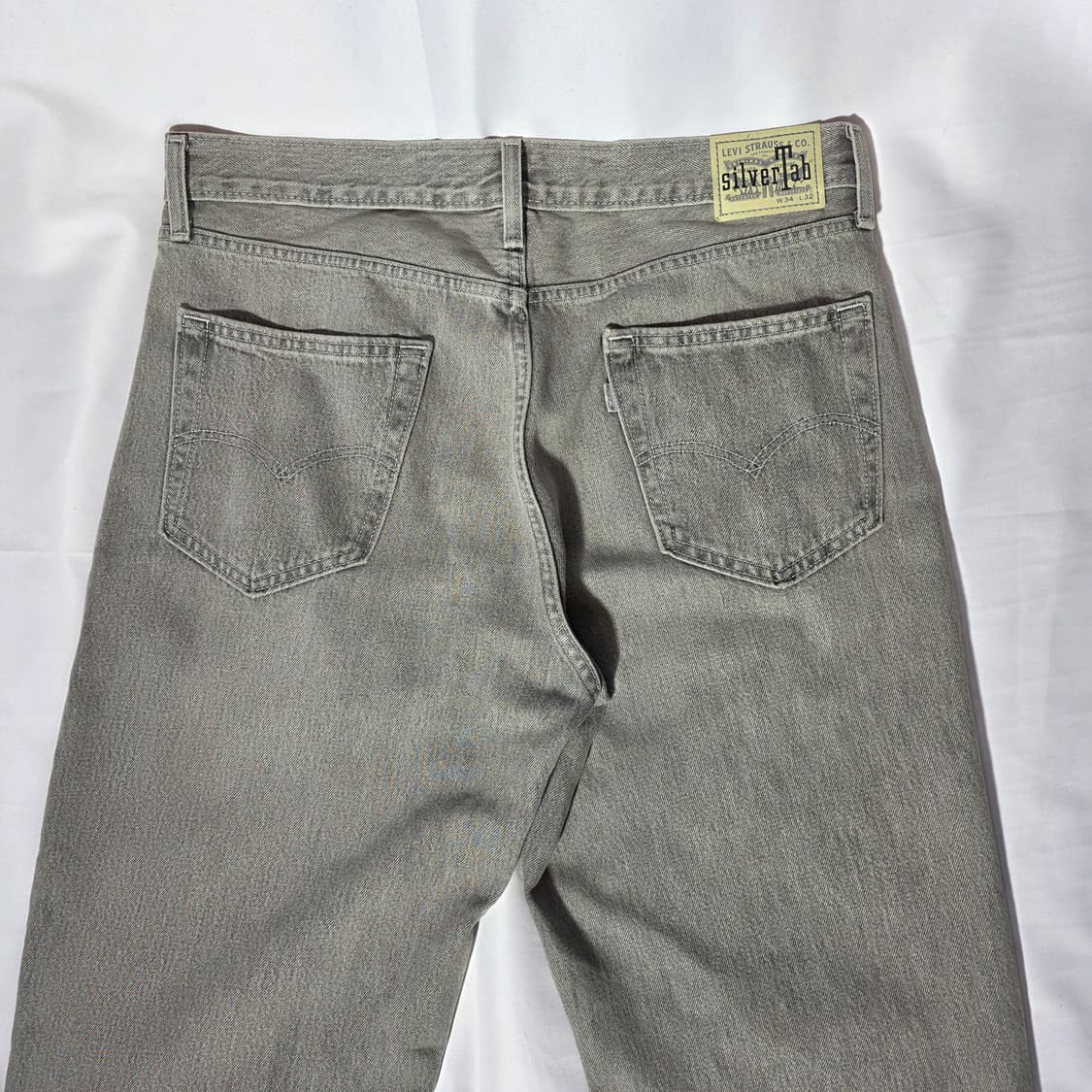 [W34L32]리바이스 실버탭 루즈핏 그레이 데님 팬츠 상품이미지8