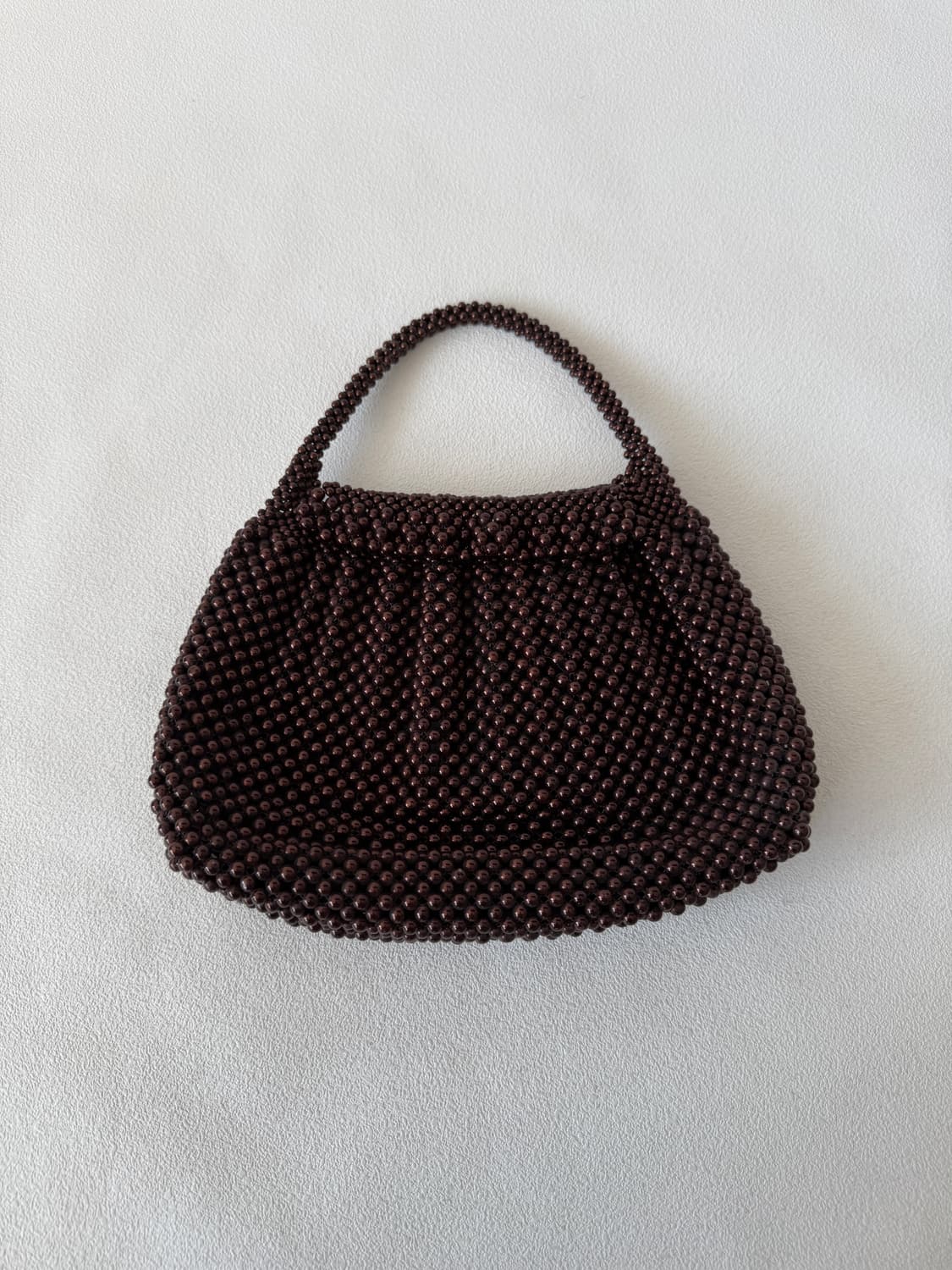 Pre owned 비즈 미니 토트백 상품이미지2