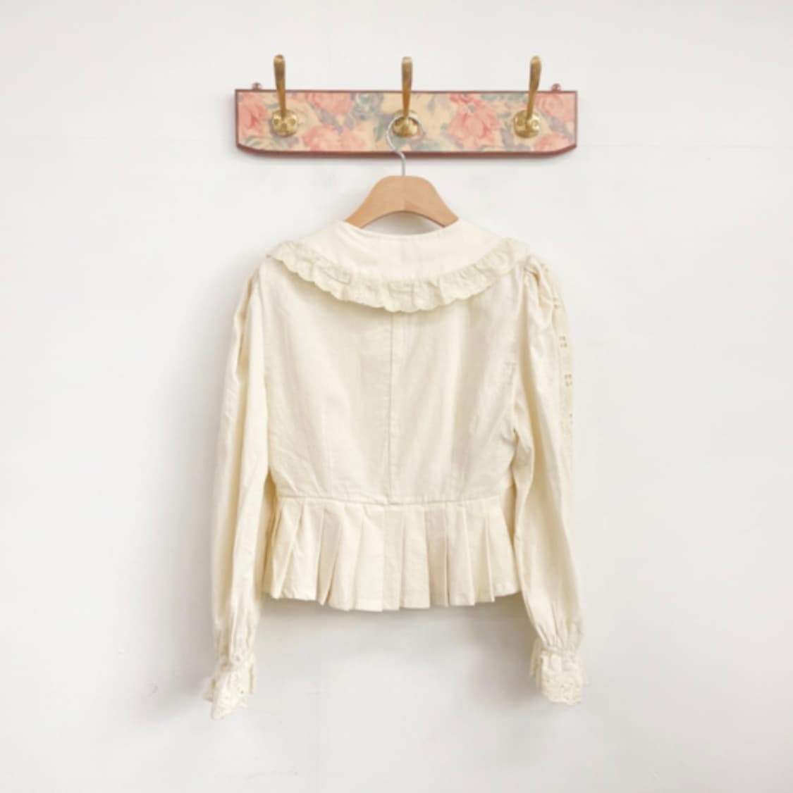 오이니 블라우스 베이지 상품이미지6