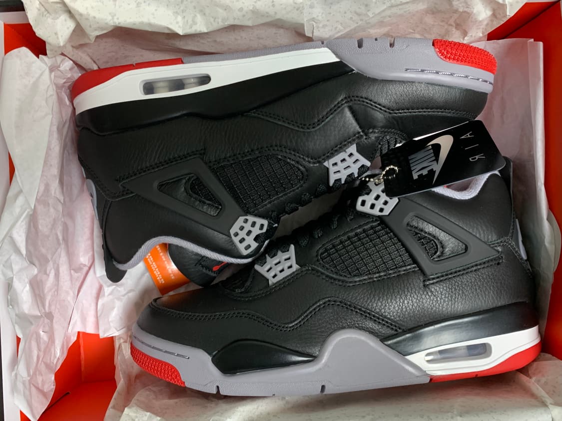 [255] 조던 4 레트로 브레드 리이매진드 상품이미지3