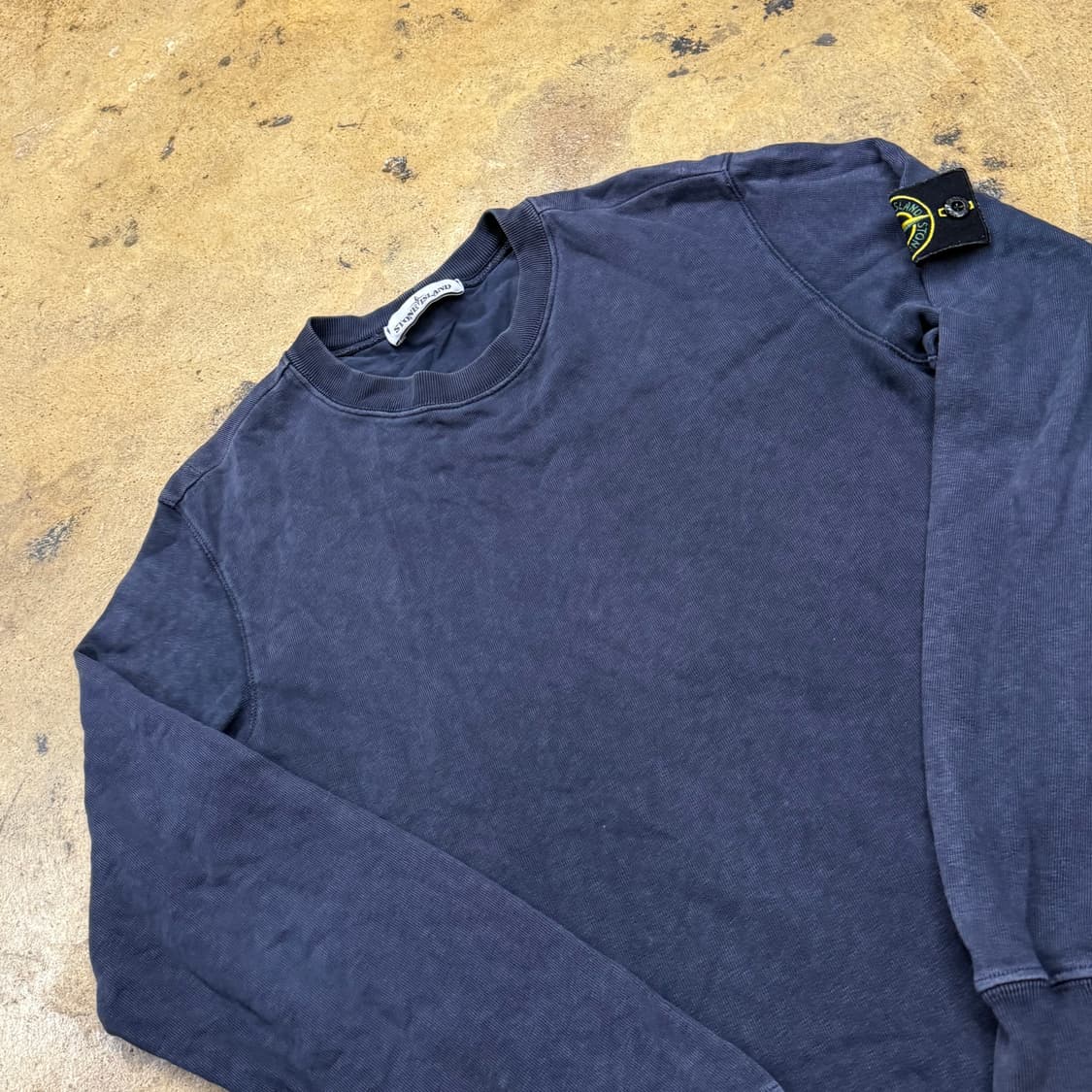 [정품/S] 스톤아일랜드 와펜 네이비 맨투맨 b19 상품이미지1