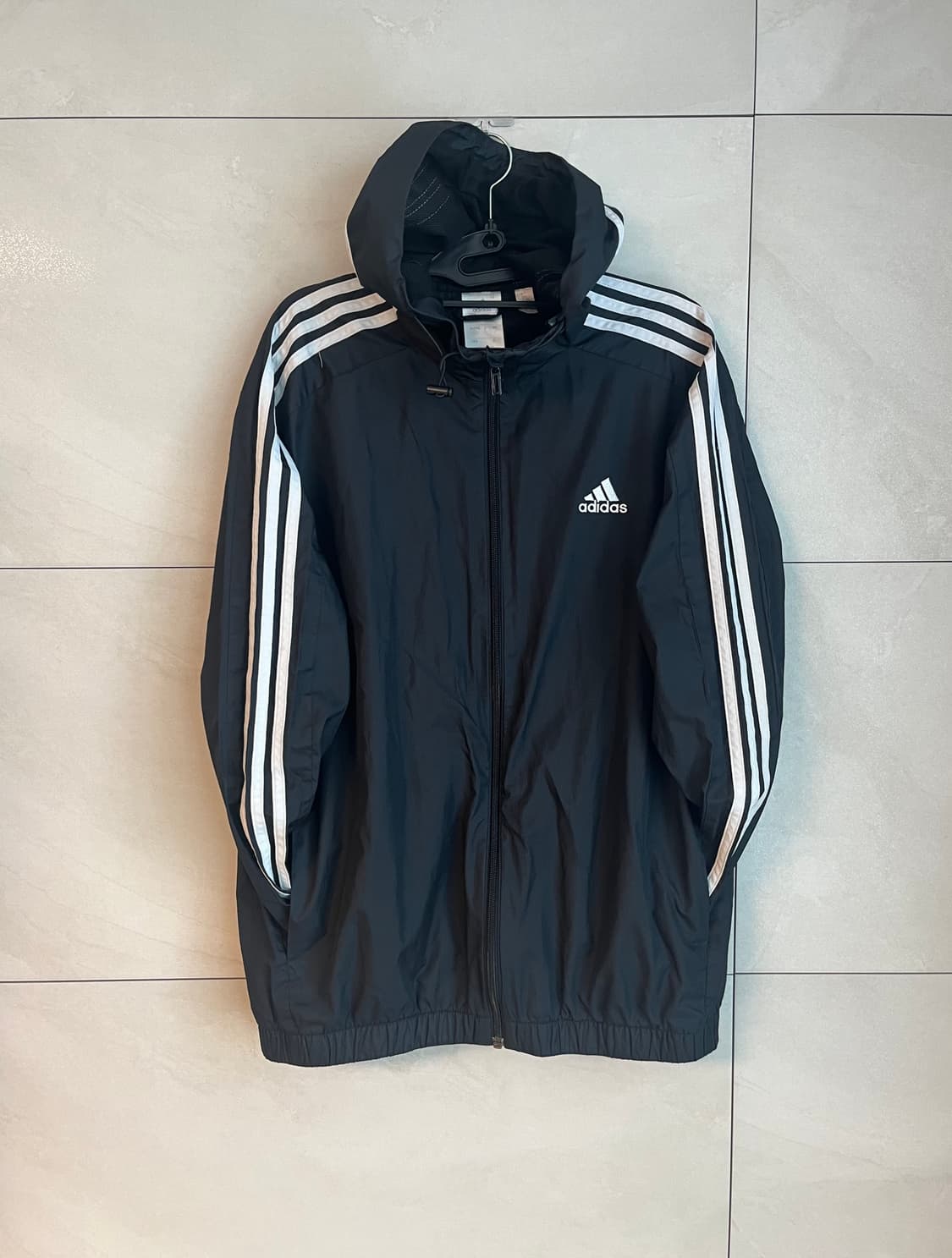 아디다스 바람막이 블랙 (L size) 상품이미지2
