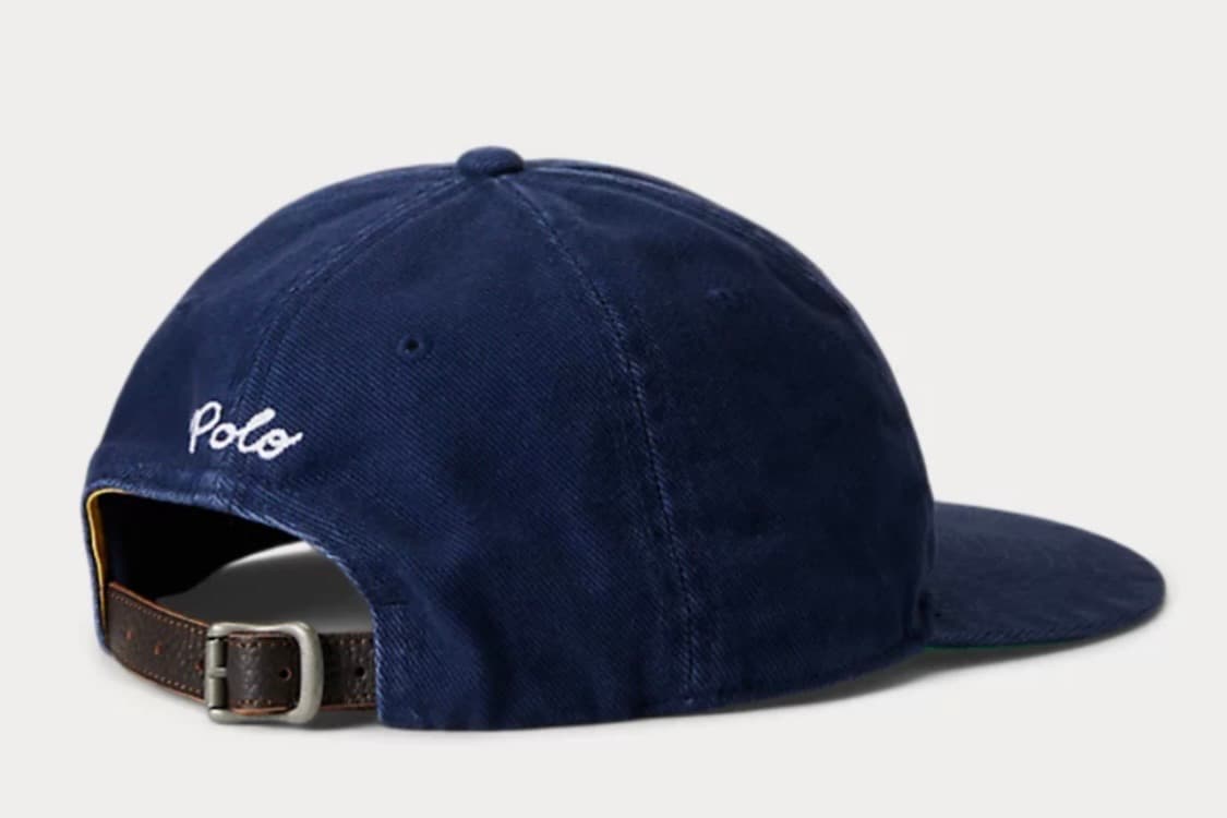 폴로 아플리케 볼캡 옐로우스티치 상품이미지2